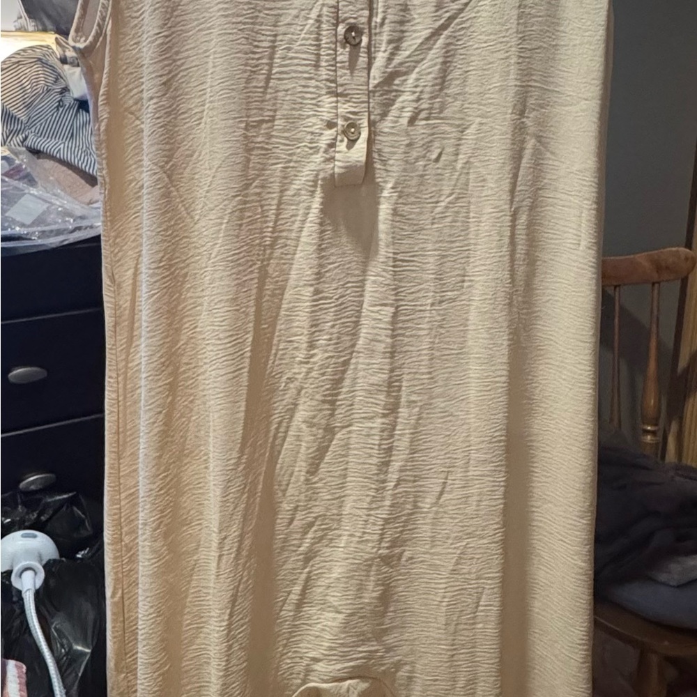 Elegant Cream Jumpsuit